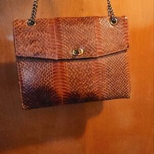 Vintage Snake Skin Purse 🐍